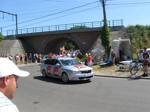 Le tour de France rijd door Leest 4-7-2010 020