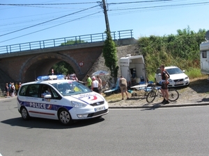 Le tour de France rijd door Leest 4-7-2010 035