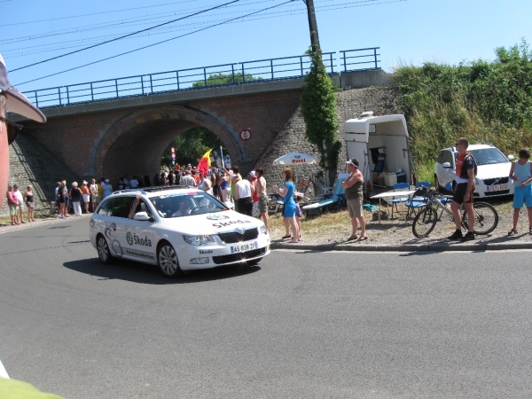 Le tour de France rijd door Leest 4-7-2010 046