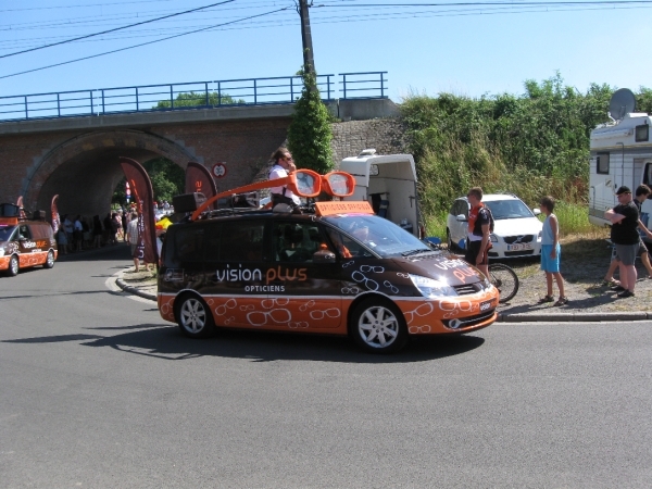 Le tour de France rijd door Leest 4-7-2010 049
