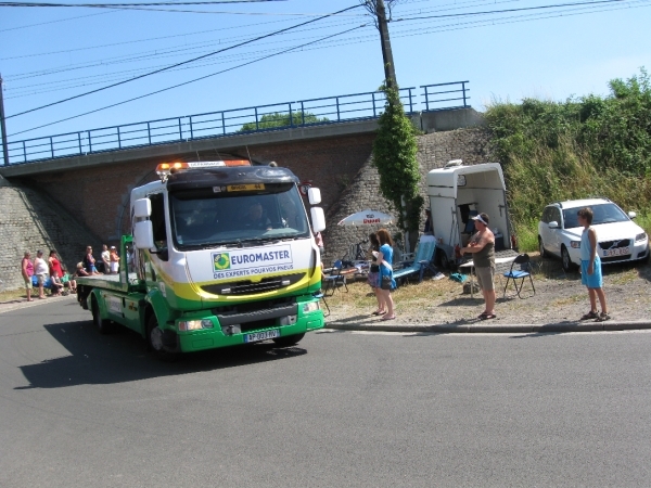 Le tour de France rijd door Leest 4-7-2010 085