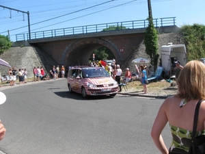 Le tour de France rijd door Leest 4-7-2010 087