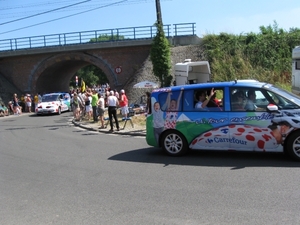 Le tour de France rijd door Leest 4-7-2010 091