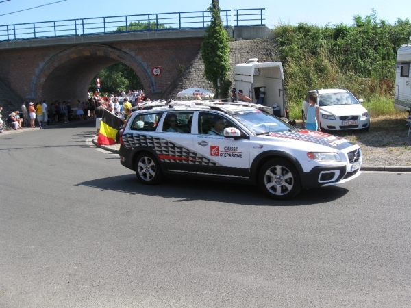 Le tour de France rijd door Leest 4-7-2010 100