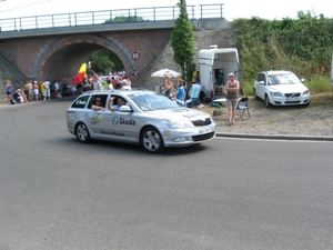 Le tour de France rijd door Leest 4-7-2010 104