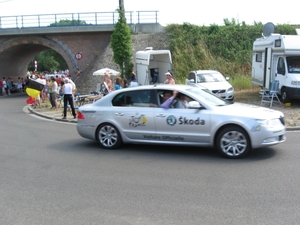 Le tour de France rijd door Leest 4-7-2010 105