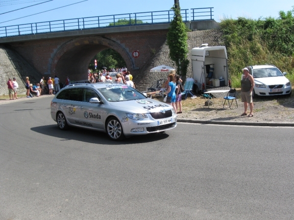 Le tour de France rijd door Leest 4-7-2010 108