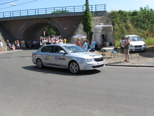 Le tour de France rijd door Leest 4-7-2010 109