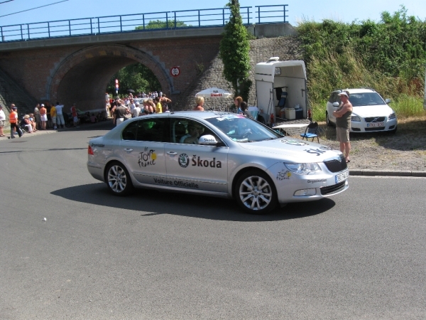 Le tour de France rijd door Leest 4-7-2010 111