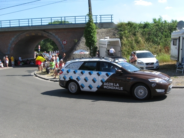 Le tour de France rijd door Leest 4-7-2010 114