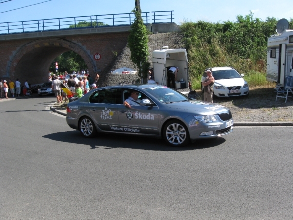 Le tour de France rijd door Leest 4-7-2010 115