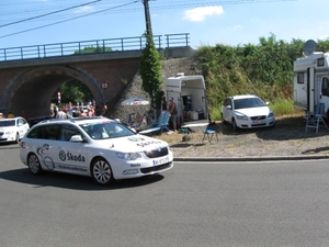 Le tour de France rijd door Leest 4-7-2010 119