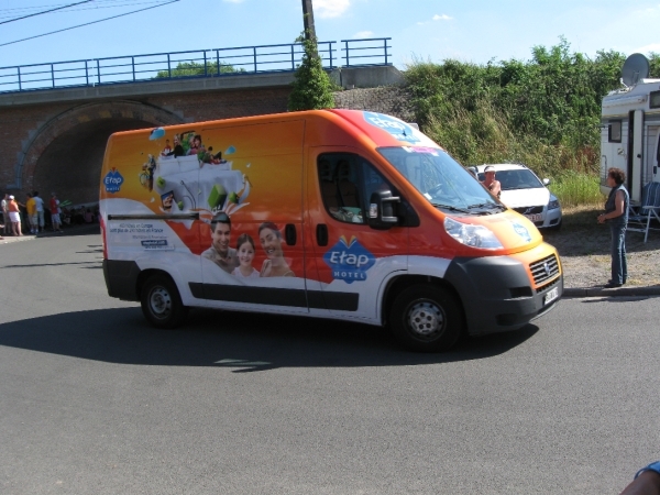 Le tour de France rijd door Leest 4-7-2010 122