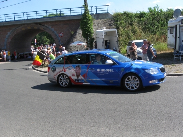 Le tour de France rijd door Leest 4-7-2010 126