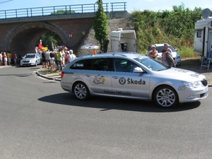 Le tour de France rijd door Leest 4-7-2010 136