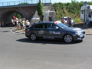 Le tour de France rijd door Leest 4-7-2010 137