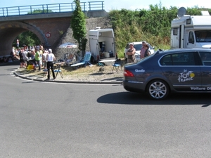 Le tour de France rijd door Leest 4-7-2010 138