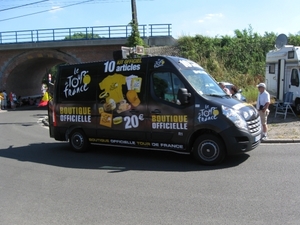 Le tour de France rijd door Leest 4-7-2010 139