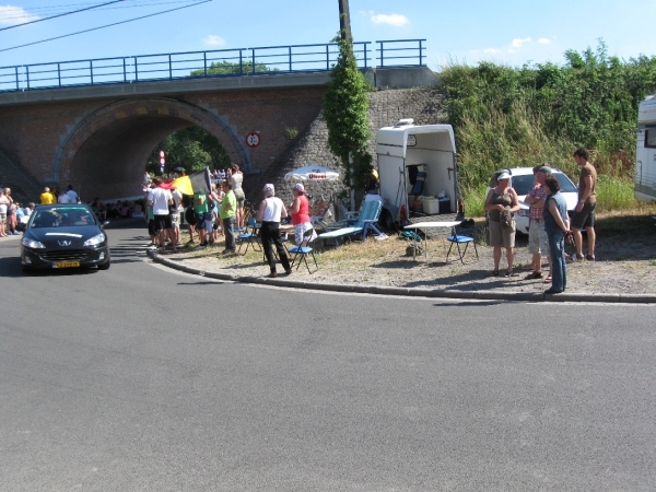 Le tour de France rijd door Leest 4-7-2010 145