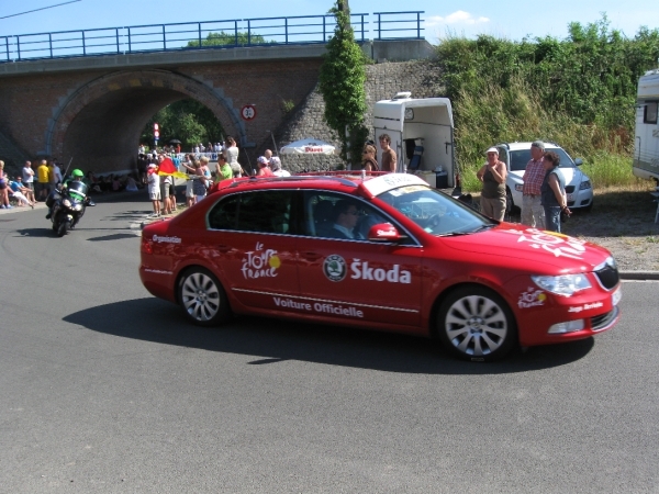 Le tour de France rijd door Leest 4-7-2010 155