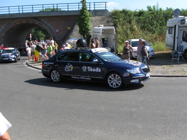 Le tour de France rijd door Leest 4-7-2010 158