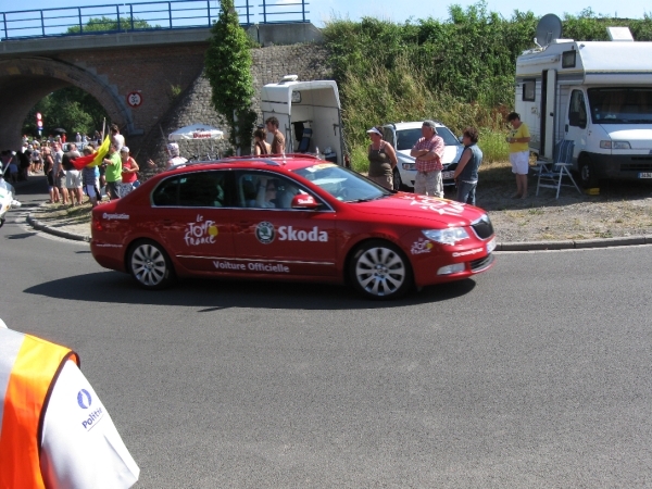 Le tour de France rijd door Leest 4-7-2010 159