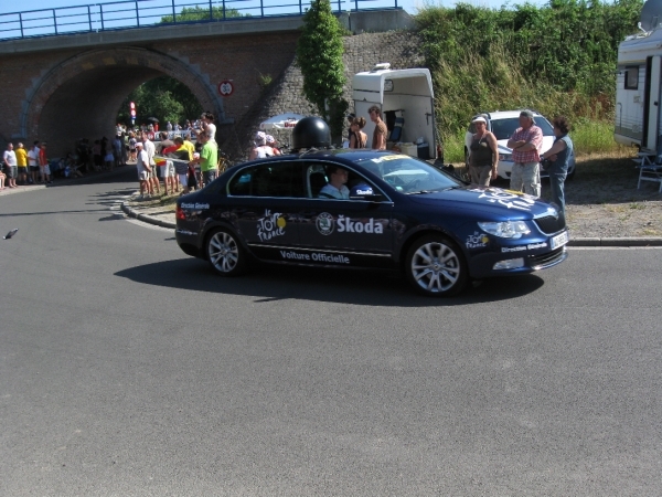 Le tour de France rijd door Leest 4-7-2010 160