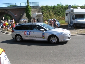 Le tour de France rijd door Leest 4-7-2010 167