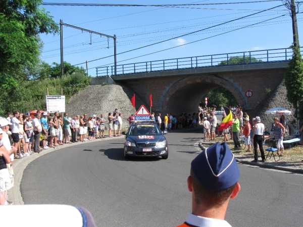 Le tour de France rijd door Leest 4-7-2010 169