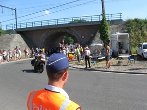 Le tour de France rijd door Leest 4-7-2010 170