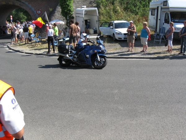 Le tour de France rijd door Leest 4-7-2010 173