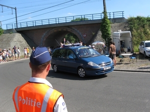 Le tour de France rijd door Leest 4-7-2010 175