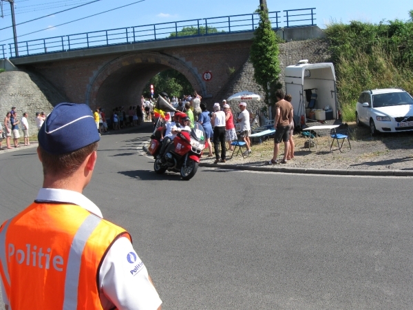 Le tour de France rijd door Leest 4-7-2010 176