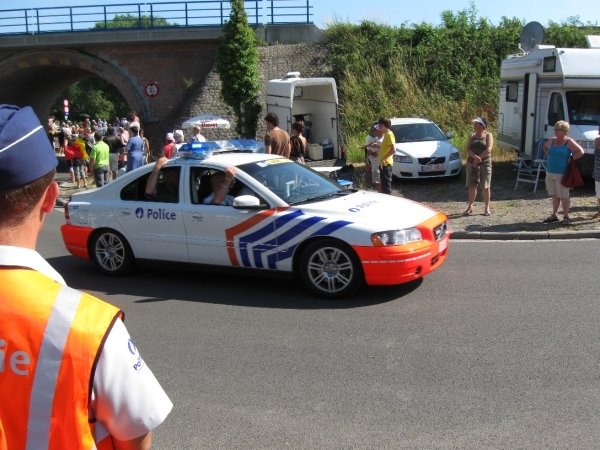 Le tour de France rijd door Leest 4-7-2010 178