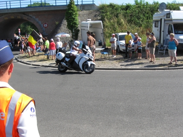 Le tour de France rijd door Leest 4-7-2010 183