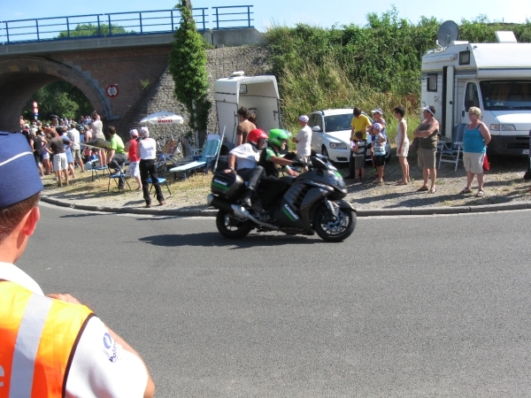 Le tour de France rijd door Leest 4-7-2010 187