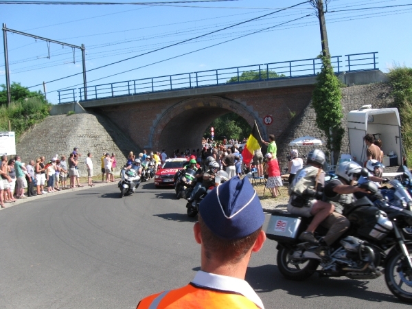 Le tour de France rijd door Leest 4-7-2010 188