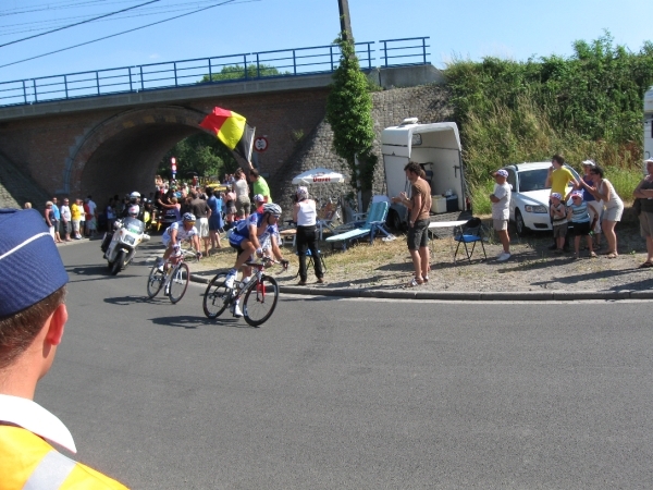 Le tour de France rijd door Leest 4-7-2010 189