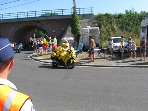 Le tour de France rijd door Leest 4-7-2010 190