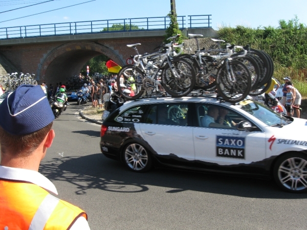 Le tour de France rijd door Leest 4-7-2010 196