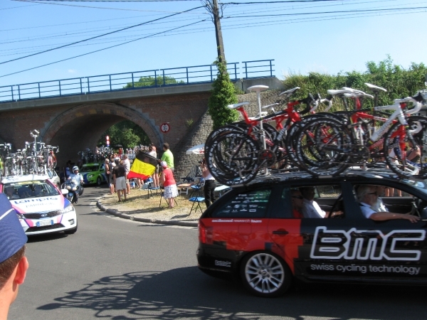 Le tour de France rijd door Leest 4-7-2010 199