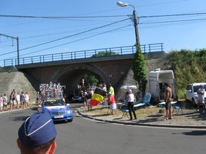 Le tour de France rijd door Leest 4-7-2010 200