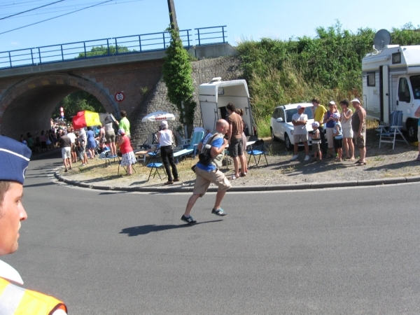 Le tour de France rijd door Leest 4-7-2010 204