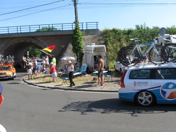 Le tour de France rijd door Leest 4-7-2010 205