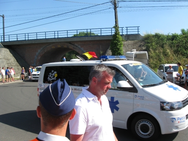 Le tour de France rijd door Leest 4-7-2010 209