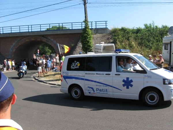 Le tour de France rijd door Leest 4-7-2010 210