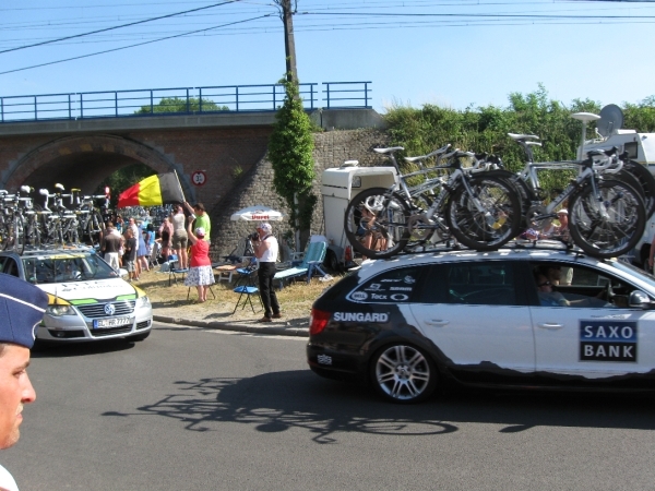 Le tour de France rijd door Leest 4-7-2010 211