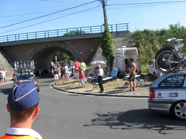 Le tour de France rijd door Leest 4-7-2010 217