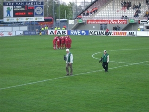 Fc Twente op de achtergrond