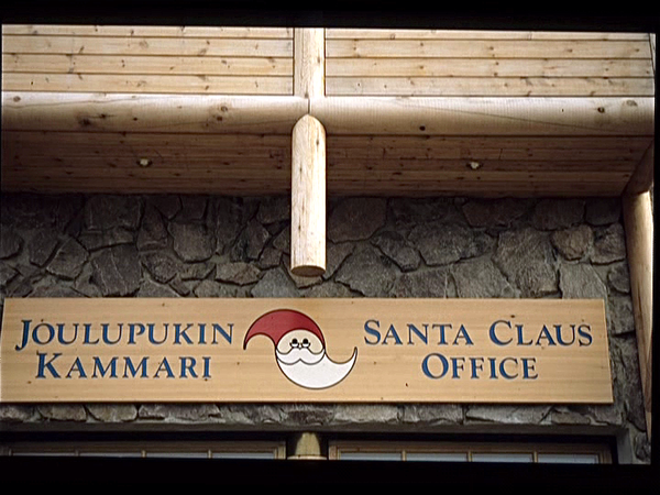 Joulupukin hier woont de Kerstman